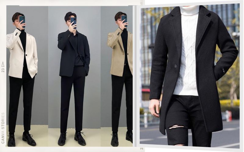 Phối vest blazer với quần âu