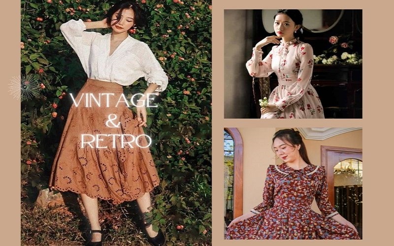 Phân biệt phong cách Vintage và phong cách Retro