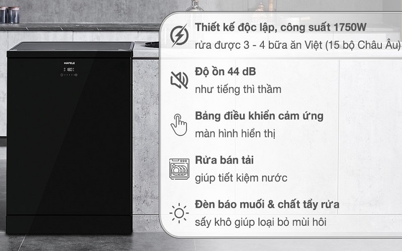 Máy rửa chén Hafele HDW-F60F