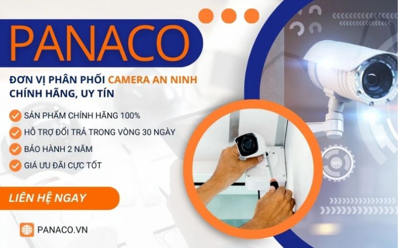 panaco địa chỉ phân phối camera chính hãng