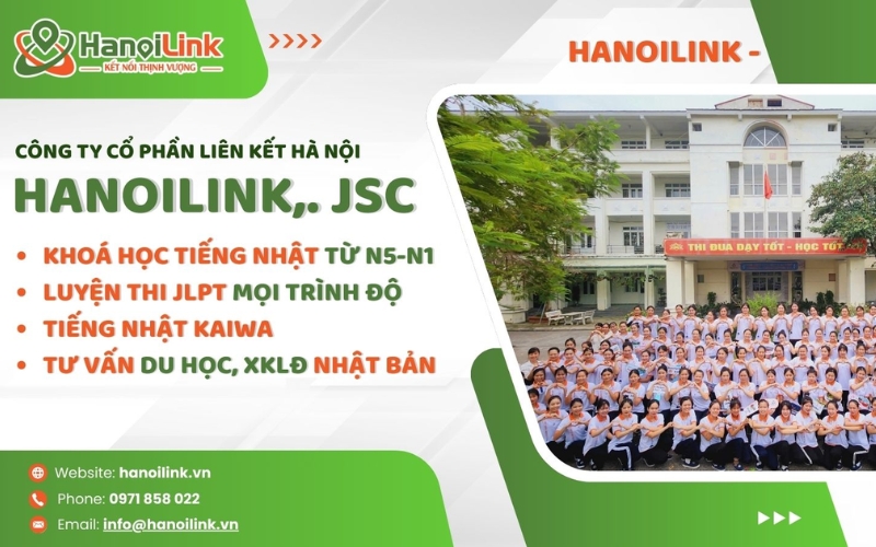 Trung tâm Đào tạo Tiếng Nhật HanoiLink