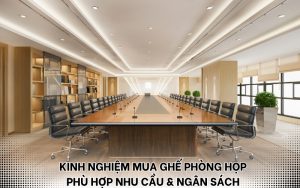 kinh nghiệm mua ghế phòng họp