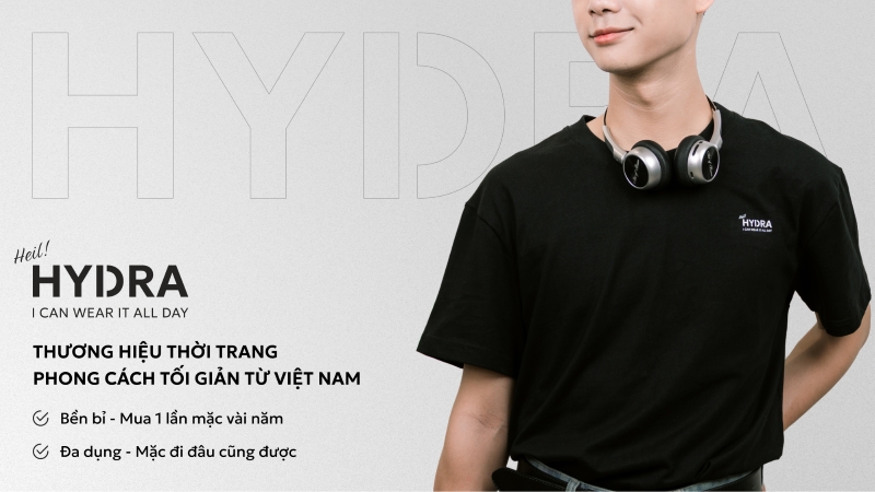 Mua áo thun nam đẹp, chất lượng tịa HYDRA